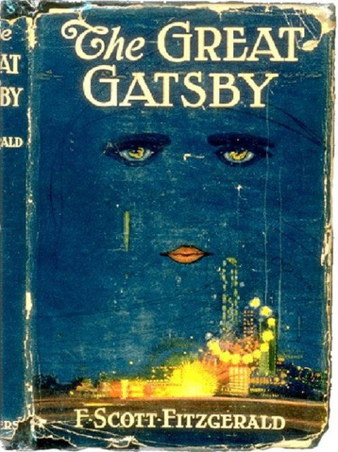 The Great Gatsby, original 1925 dust jacket